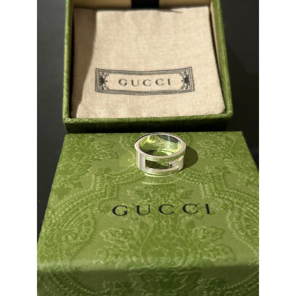 Gucci ring size 7.25. 925 silver